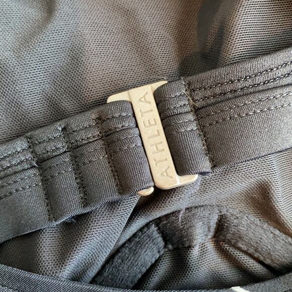 Athleta Chevron Tankini black white 34B/C - Picture 11 of 12